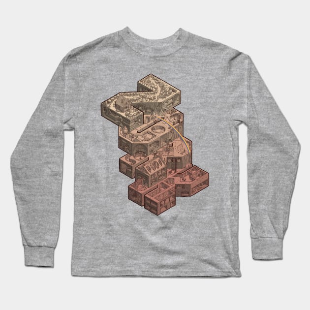 Zork Long Sleeve T-Shirt by cart00nlion